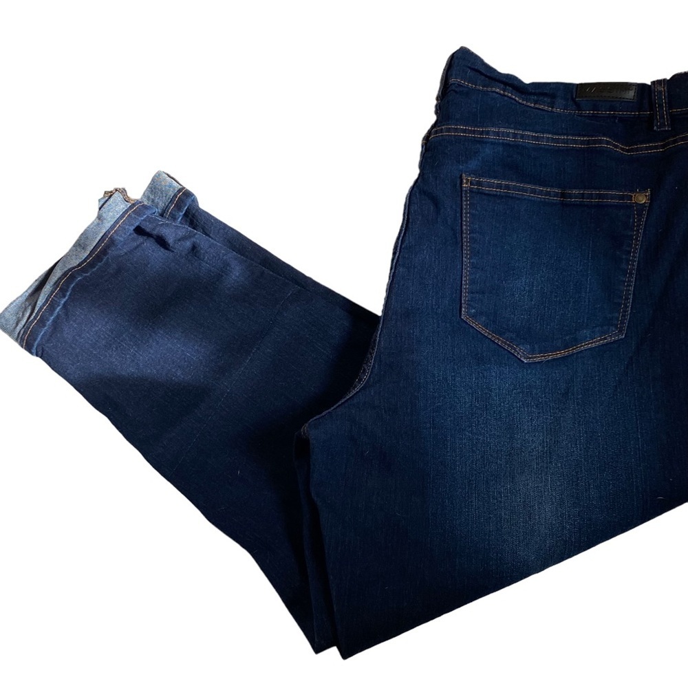 Massini  Cropped Jeans with Cuff Sz 20W